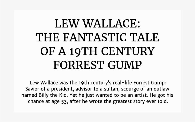 The Fantastic Tale Of A Victorian Forrest Gump - Bra Citat, transparent png #3050451