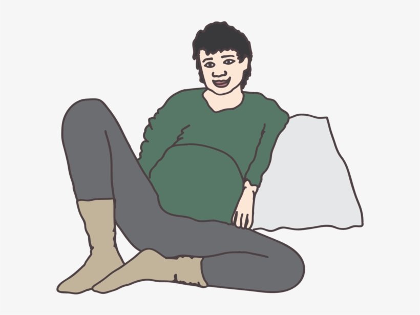 6 Pregnant People Illustration Set • Basic Use, transparent png #3050920