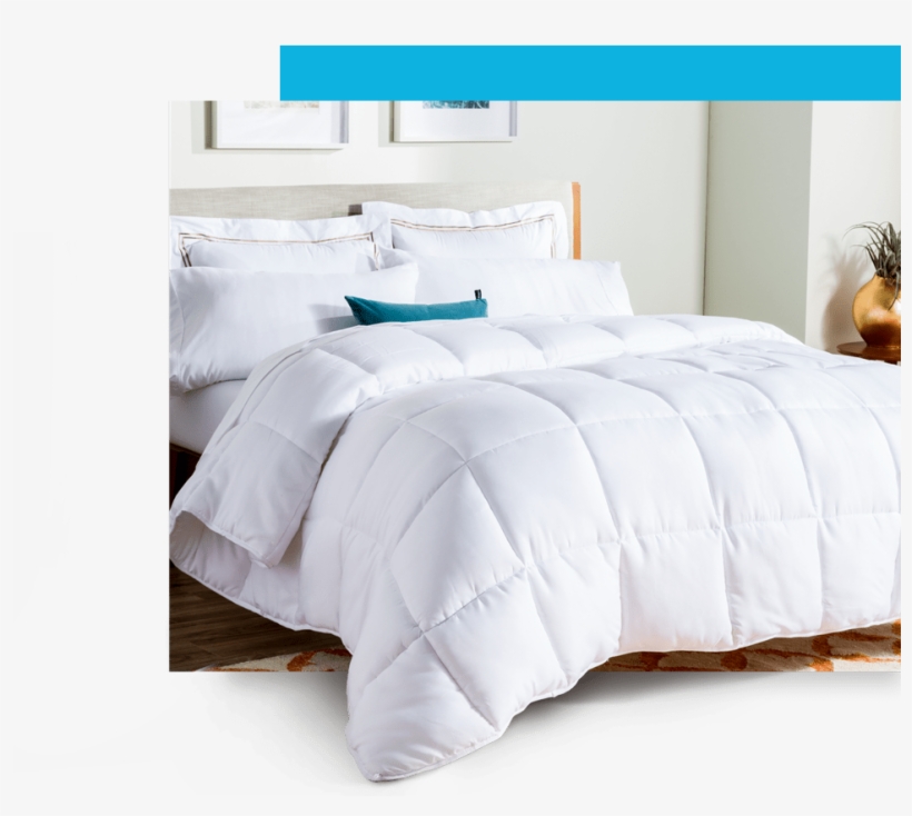 Uncompromised Comfort For Less - Winter 500gsm Duck Down Quilt - Double, transparent png #3051035