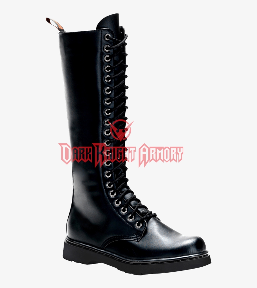 Mens Knee High Combat Boots - Knee High Combat Boots, transparent png #3051241