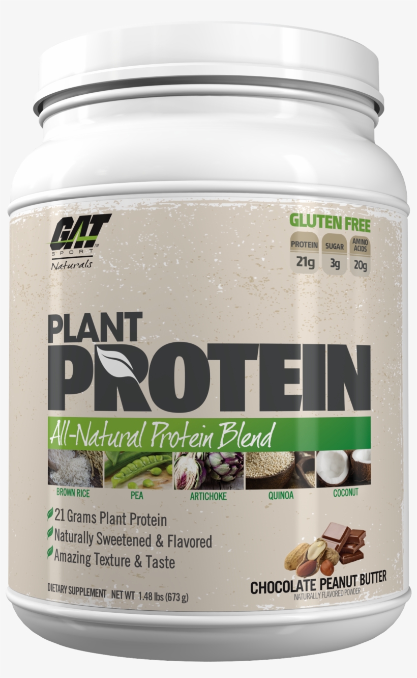 Plant Protein - Gat Sport Plant Protein, transparent png #3051270