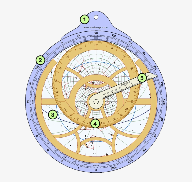Planispheric Astrolabe - Diy Astrolabe, transparent png #3051416
