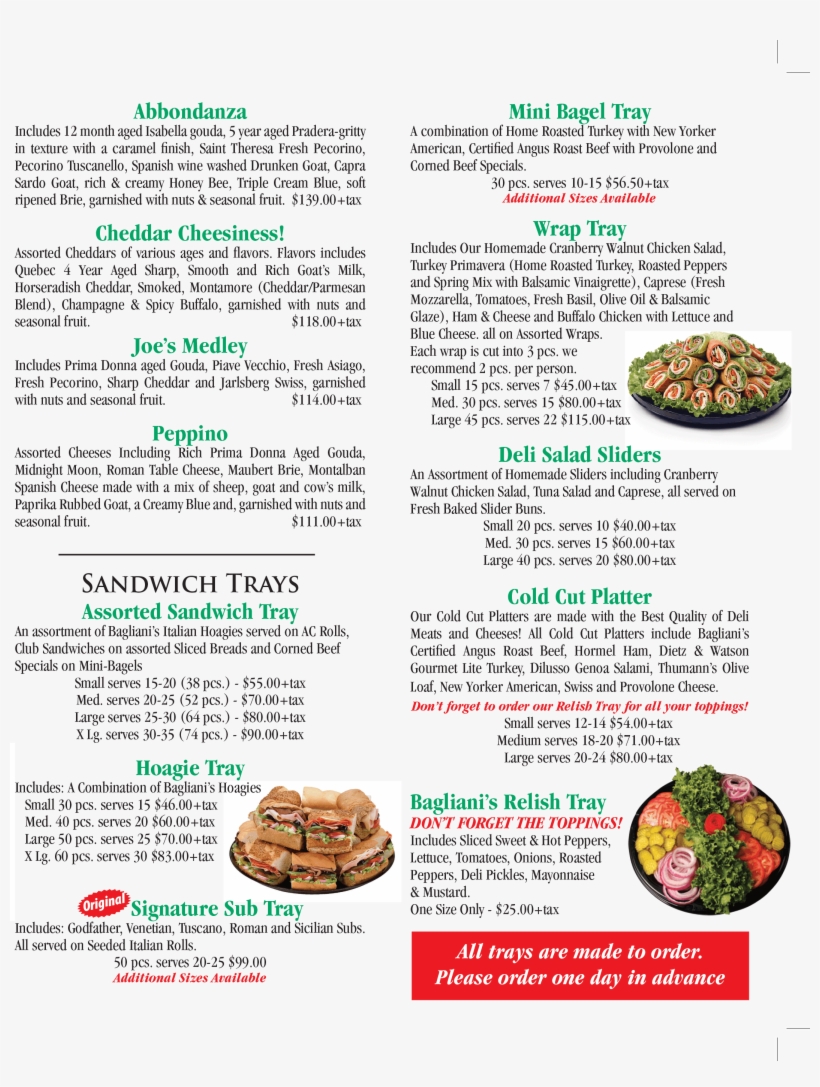 Deli Subs Sandwiches 14"x10" Store Retail Food Counter/wall, transparent png #3051454