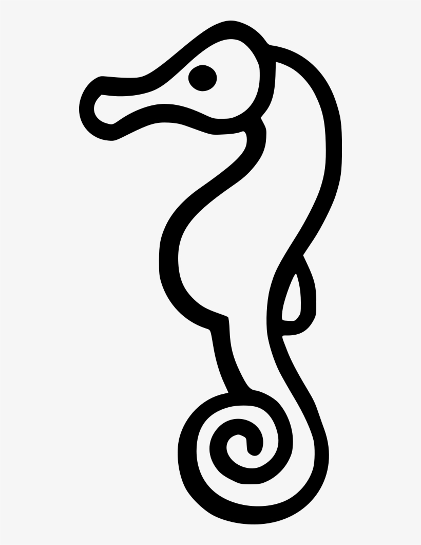 Sea Horse Comments - Icon, transparent png #3051946