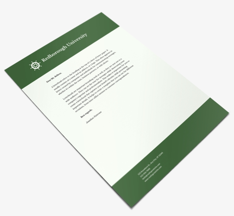 Printing Letterhead With Conquest Graphics - Letterhead, transparent png #3052429