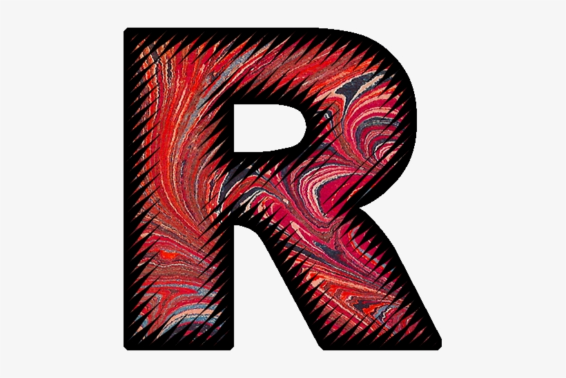 Etc > Presentations Etc Home > Alphabets > Themed Letters - Letter R In Png, transparent png #3052900