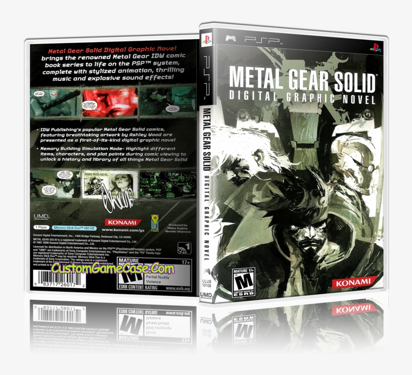 Metal Gear Solid Digital Graphic Novel - Metal Gear Solid: Digital Graphic Novel By Sony Psp, transparent png #3052994
