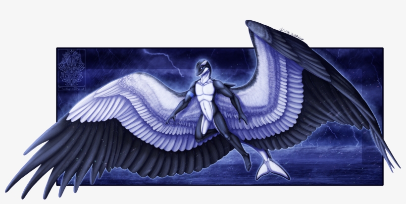 Archangel Mystic - Anthro Orca, transparent png #3053383