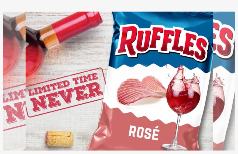 Ruffles' “new Rose-flavored Chips” Made Rounds On The - Ruffles Classic Hot Wings Potato Chips, transparent png #3053969