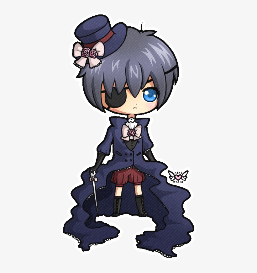 Ciel Phantomhive Images Chibi Ciel Wallpaper And Background - Draw A Kawaii Ciel Phantomhive, transparent png #3054018