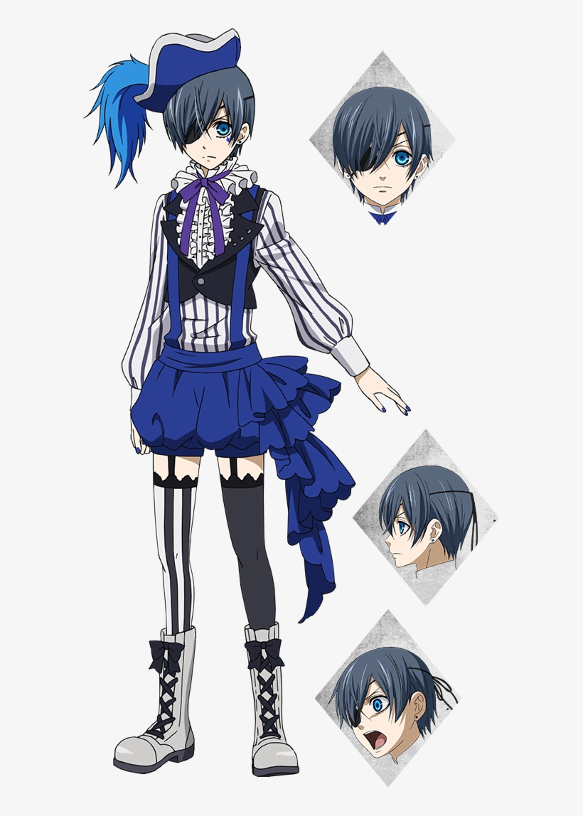 Black Butler Book Of Circus Ciel, transparent png #3054201
