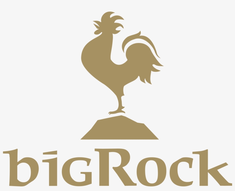 Big Rock Logo Png Transparent - Gold, transparent png #3054393