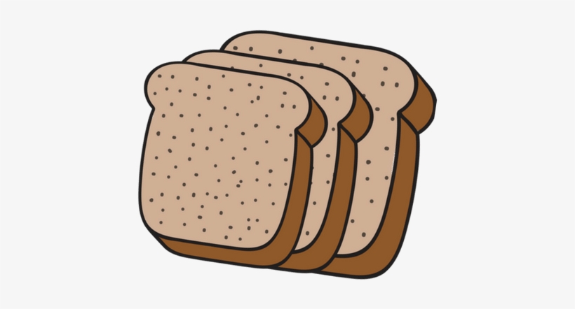 Clipart, Bread Clipart 19 Clipart Bread Clip Black - Grain, transparent png #3054595