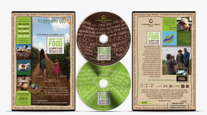 Know Your Food Has Just Been Released As A Two Dvd - Lexicon, transparent png #3054637