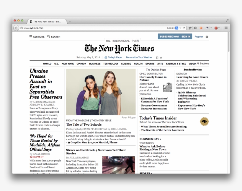 Ny Times Page - New York Times, transparent png #3054638