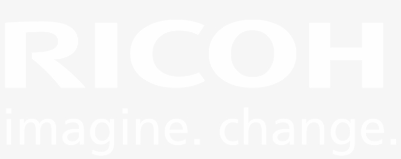 Ricoh Usa Logo - Ricoh Logo White, transparent png #3055295