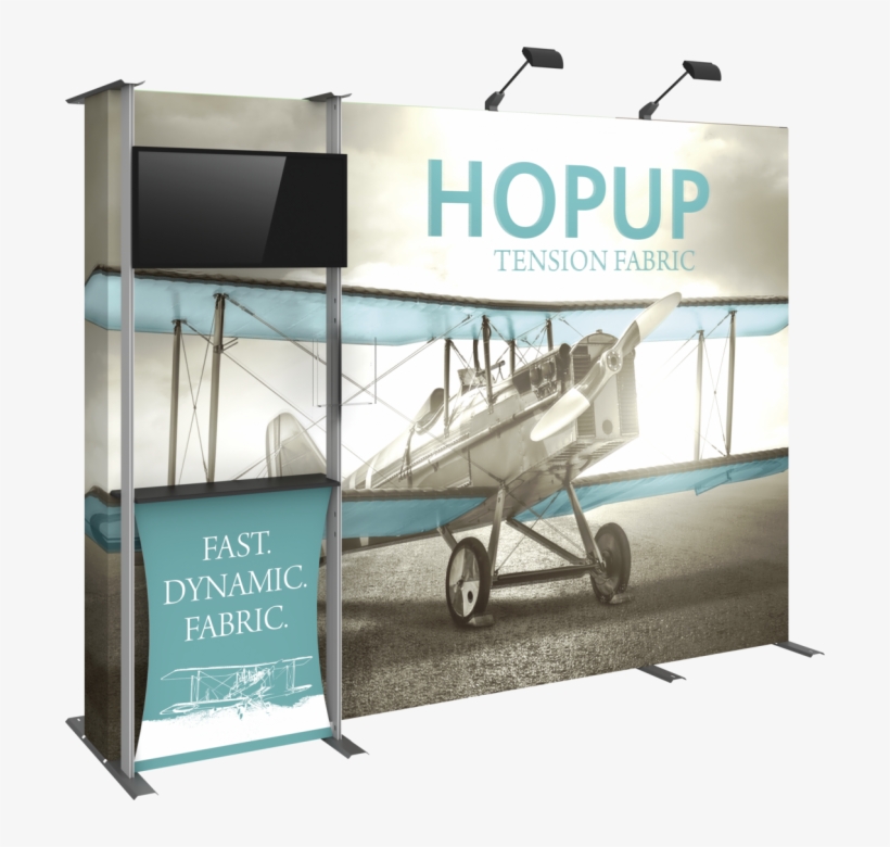 Hopup 10ft Full Height Tension Fabric Backwall And - Hopup Dimensional Kit 03 4x3, transparent png #3055378