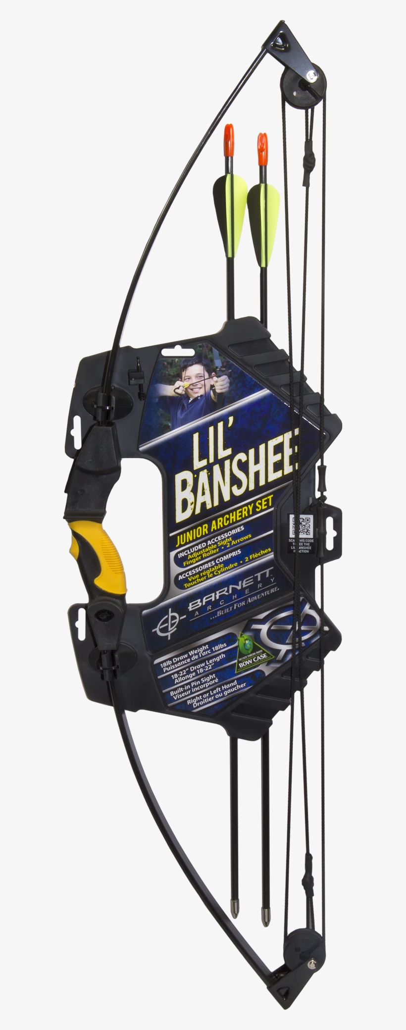 Lil' Banshee Jr - Barnett Lil Banshee Kit Jnr Archery Compound Bow, transparent png #3055626