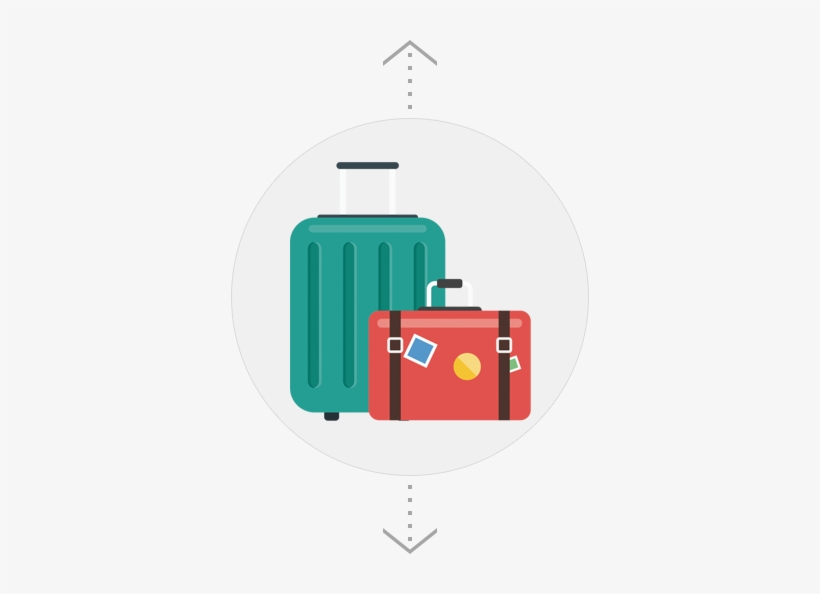 왼쪽 오른쪽 - Baggage, transparent png #3056318