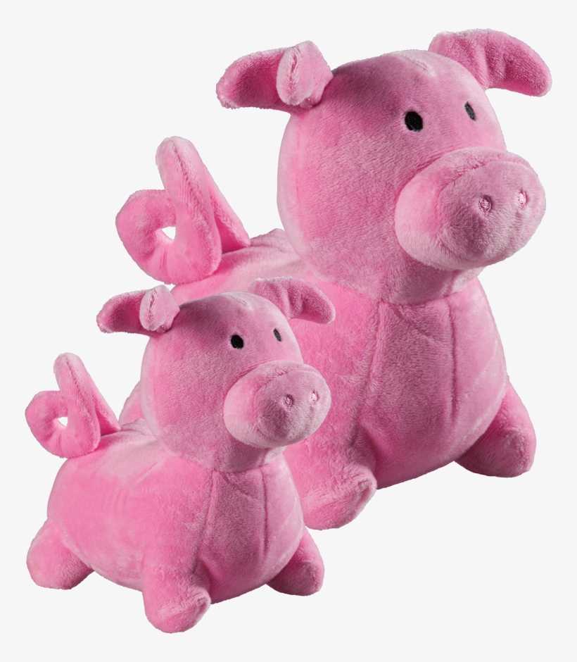 Snug N Tug Piggy Plush Dog Toy - Dog Toys Transparent, transparent png #3056579