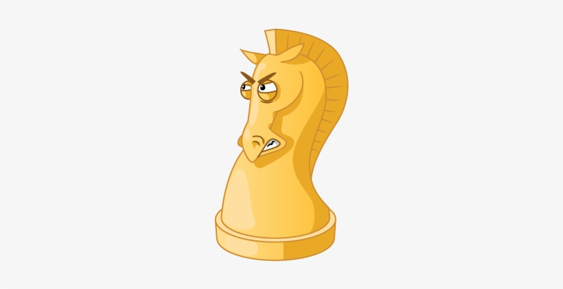 What About Knights Stopping Passed Pawns - Chesskid Knight, transparent png #3056729