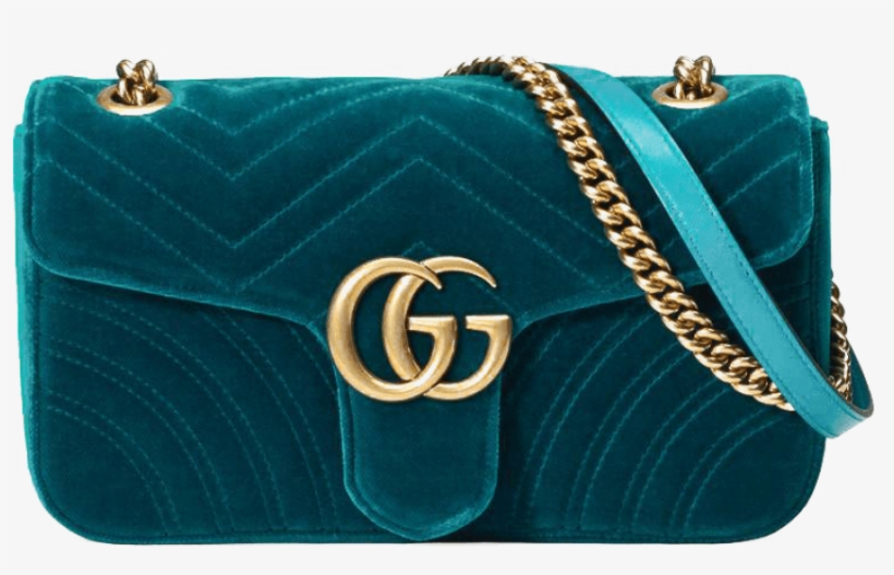 Gucci Marmont Velvet - Gucci Gg Marmont Velvet Bag, transparent png #3056804