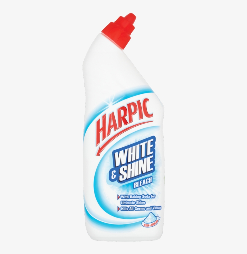 Harpic White Shine Bleach 750ml - Harpic White And Shine, transparent png #3056809