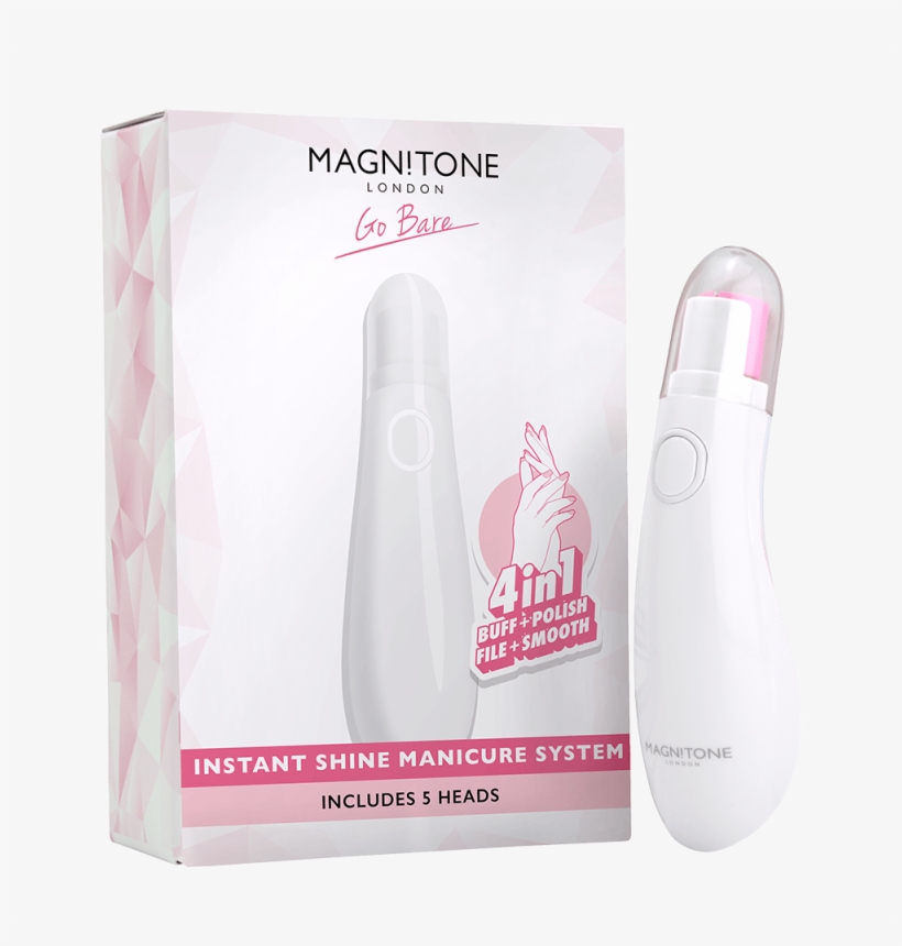 Magnitone Instant Shine Manicure System, transparent png #3056833