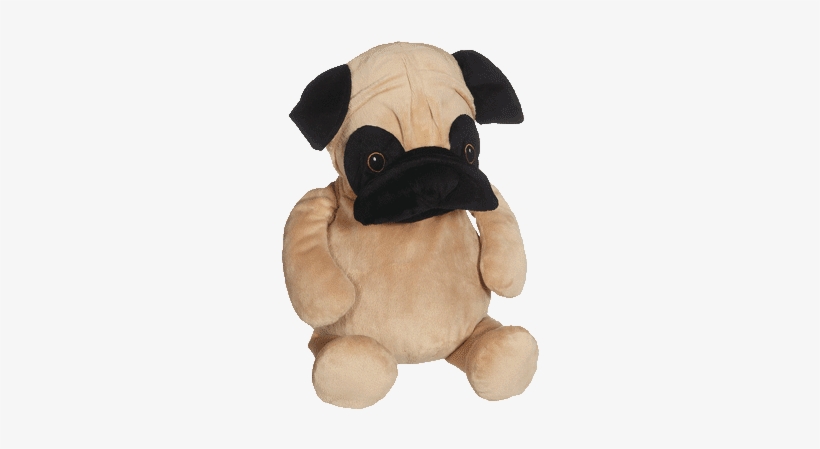 Parker Pug Buddy - Eb Embroider Buddy: 16" Parker Pug Buddy, transparent png #3056997