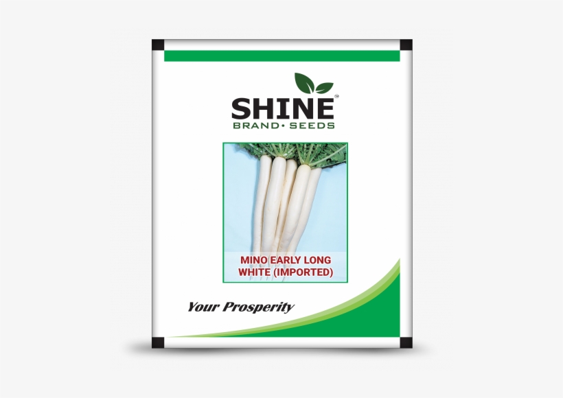 Mino Early Long White - Shine Brand Seeds, transparent png #3057085