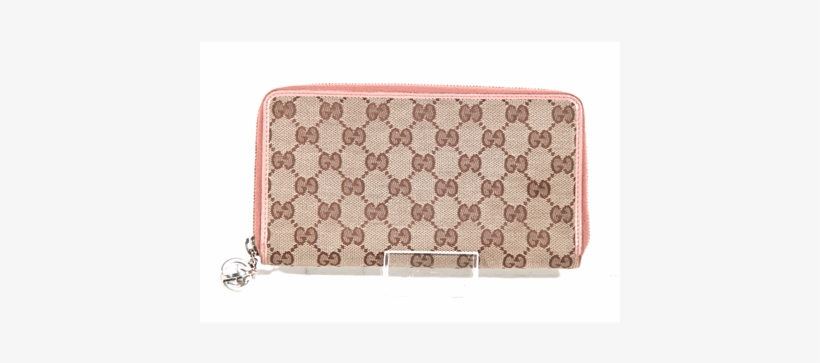 Gucci Gg Monogram Canvas Vintage Wallet - Gucci Beige/ebony Gg Canvas Wave Boston Bag, transparent png #3057107