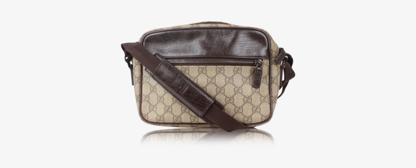 Monogram Messenger Bag - Shoulder Bag, transparent png #3057130