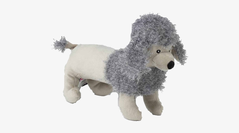 Poochrageous Poodle Dog Toy - Petrageous Poochrageous Poodle Dog Toy - Gray - One, transparent png #3057186