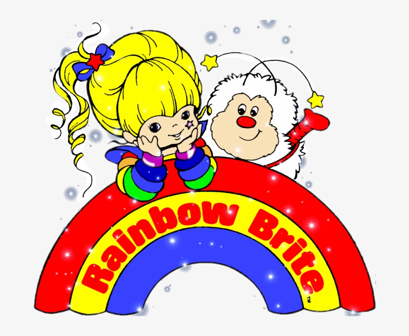 Rainbow Sticker - Rainbow Bright Logo, transparent png #3057719