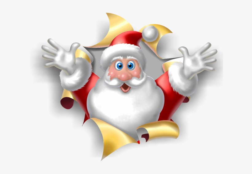 Papai Noel - Christmas Santa, transparent png #3058281