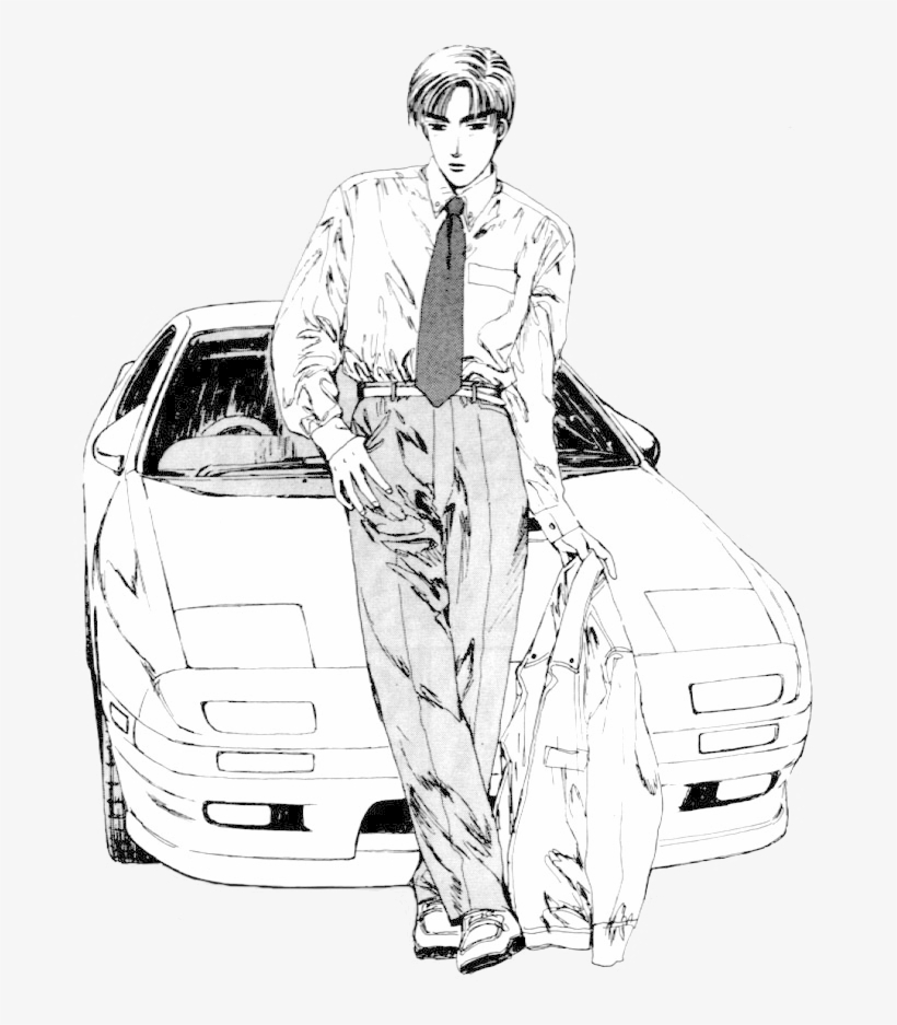 Ryosuke Takahashi Initial D, transparent png #3058362
