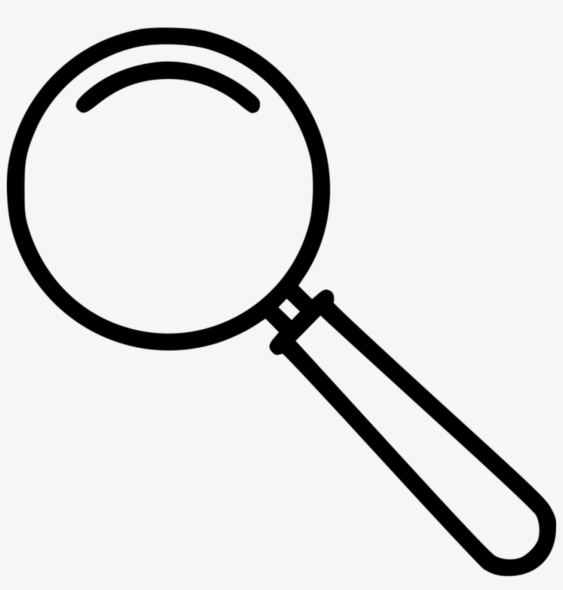 Magnifying Glass Comments - Circle, transparent png #3058590