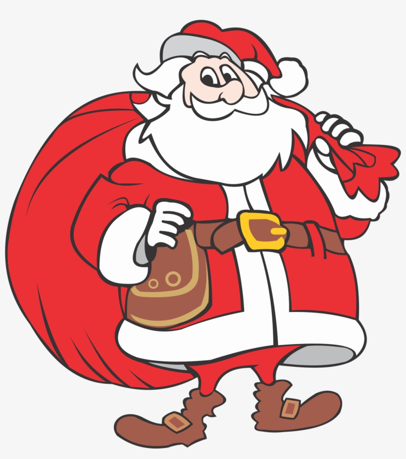 Papai Noel Vetorizado Papai Noel 1721578 - Santa Claus, transparent png #3058778