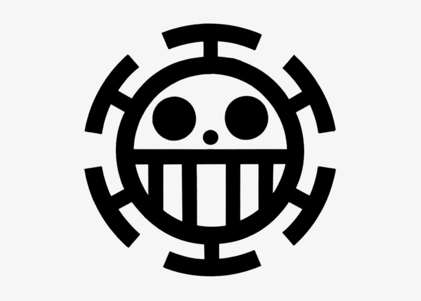 Law One Piece And Trafalgar Law Image Trafalgar Law Logo Tattoo Free Transparent Png Download Pngkey