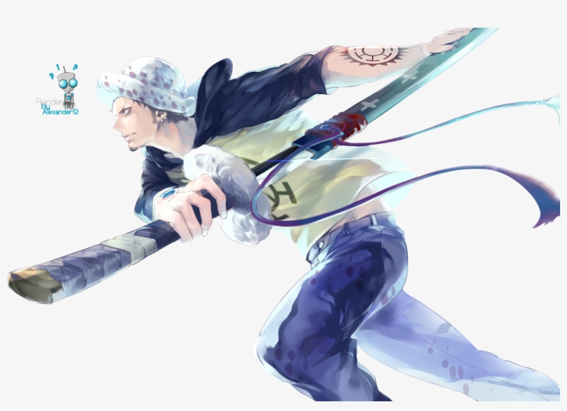 Trafalgar D - 4k One Piece Law, transparent png #3059099