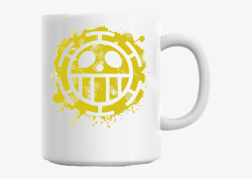 Trafalgar Law Heart Pirates Mug - Trafalgar Law, transparent png #3059406