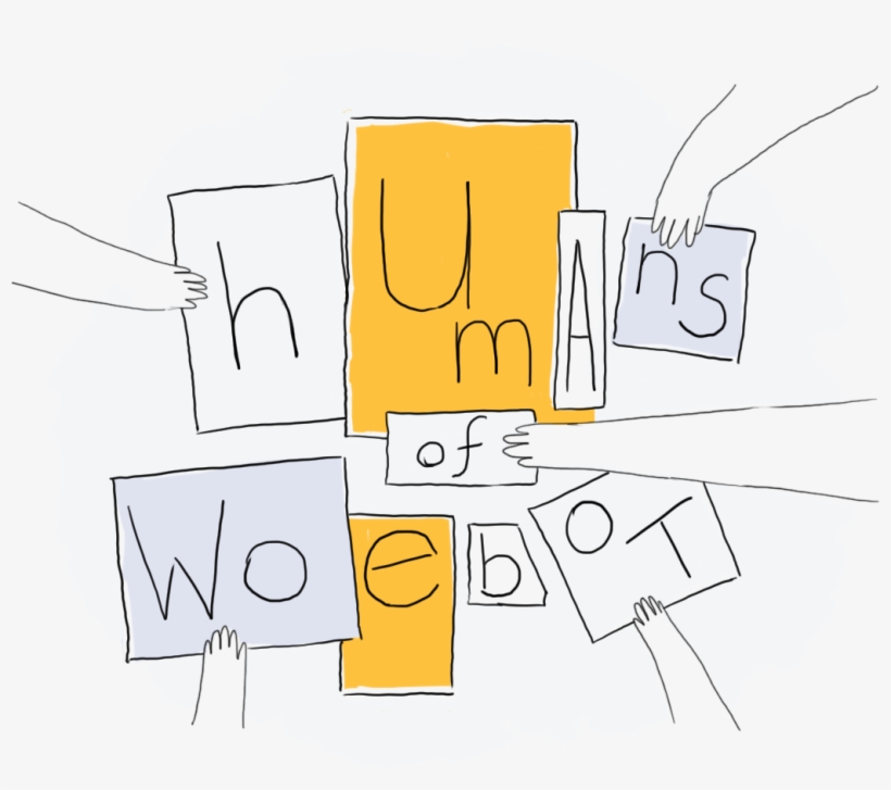 Humans Of Woebot - Illustration, transparent png #3059426