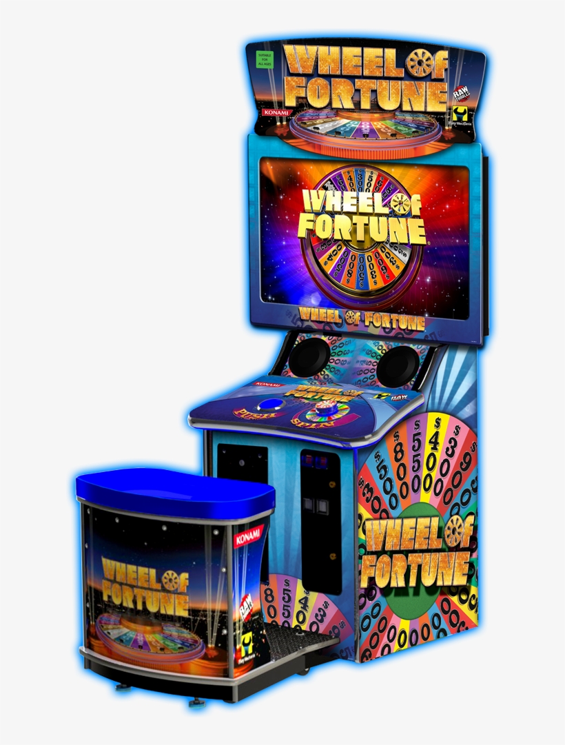 Wheel Of Fortune Video Cabinet - Nintendo Wii U - Wheel Of Fortune, transparent png #3059623