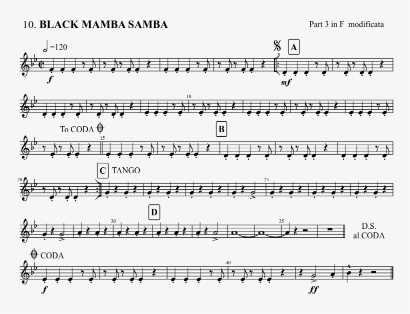 Black Mamba Samba - Rcc 2013 Snare Break, transparent png #3059757