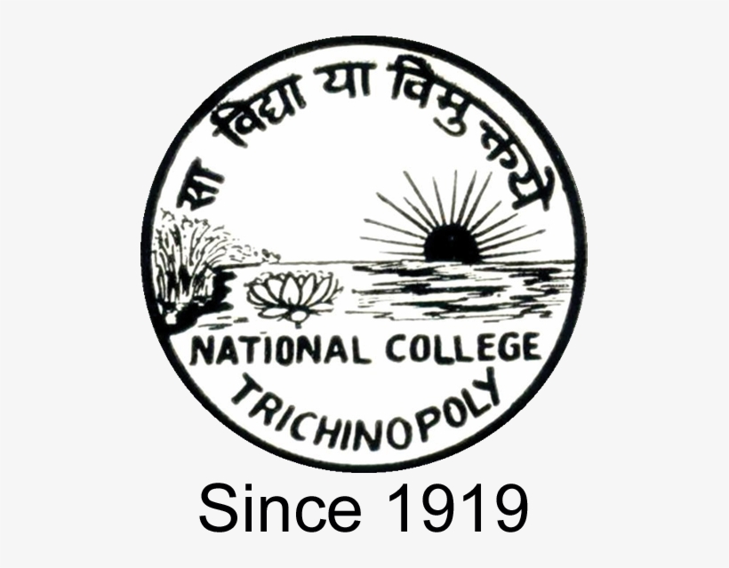 About National College - National College Trichy Logo, transparent png #3060251
