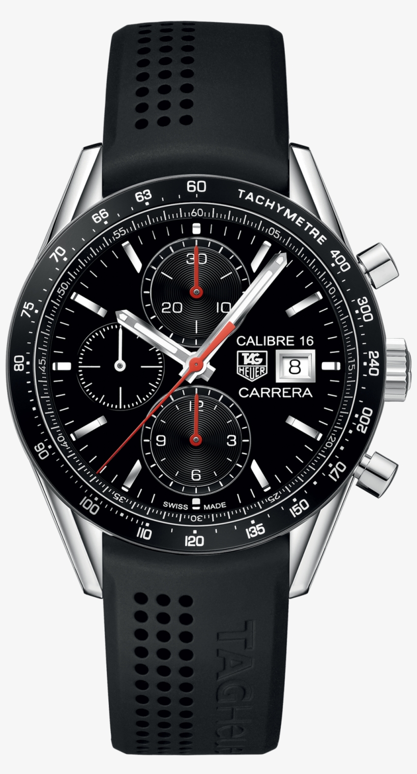 Tag Heuer Carrera Calibre 16 Cv201ak - Tag Heuer Carrera Calibre 16, transparent png #3060714