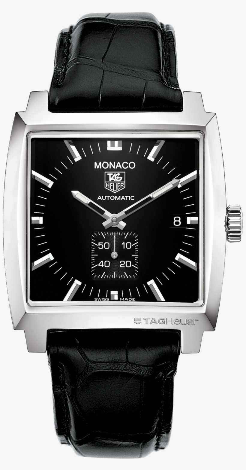 Tag Heuer Monaco Calibre 6 Automatic Watch 37mm - Tag Heuer Monaco Automatic Watch, transparent png #3060740