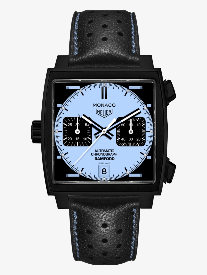 Tag Heuer Monaco Heritage - Tag Heuer Monaco Bamford, transparent png #3061303