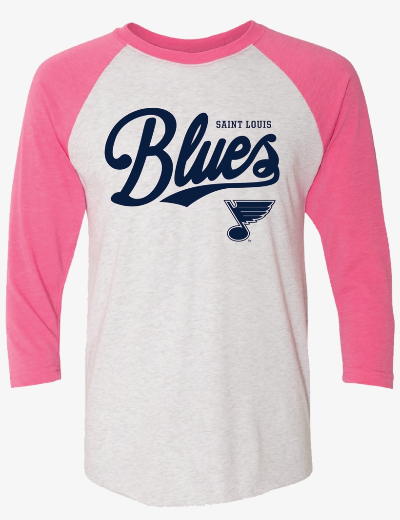 pink blues jersey
