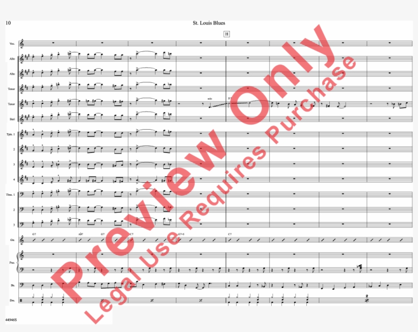 Louis Blues Thumbnail - Give It One Maynard Ferguson, transparent png #3062147